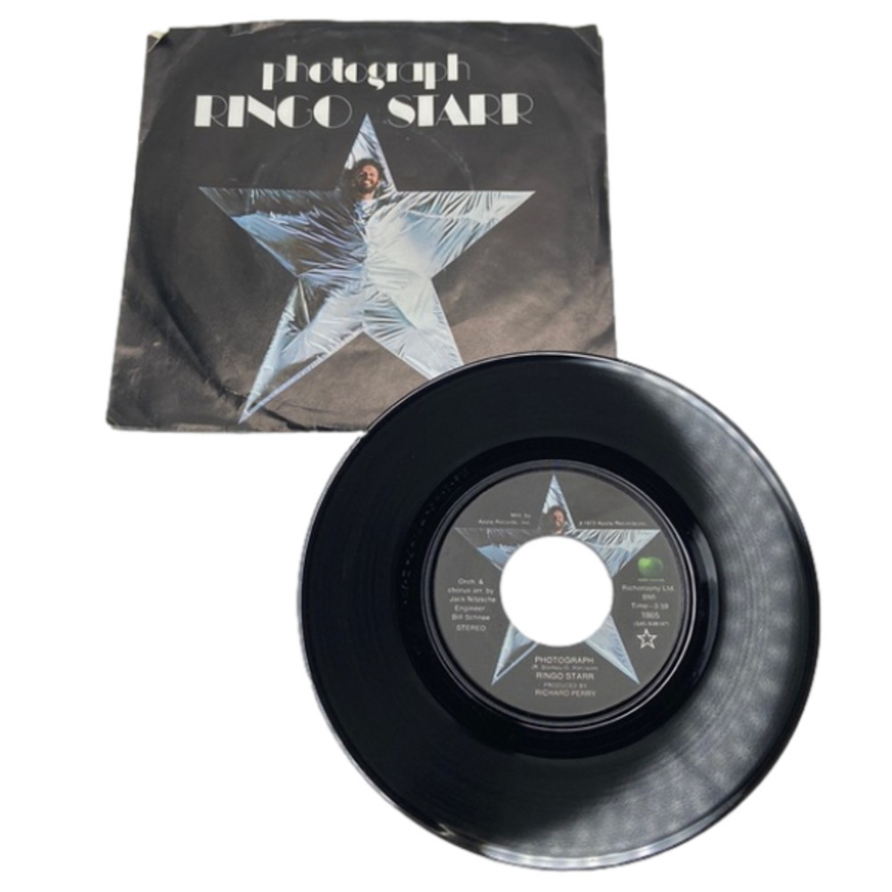 Ringo Star “Photograph” 7” Vinyl Record Apple Records 1865